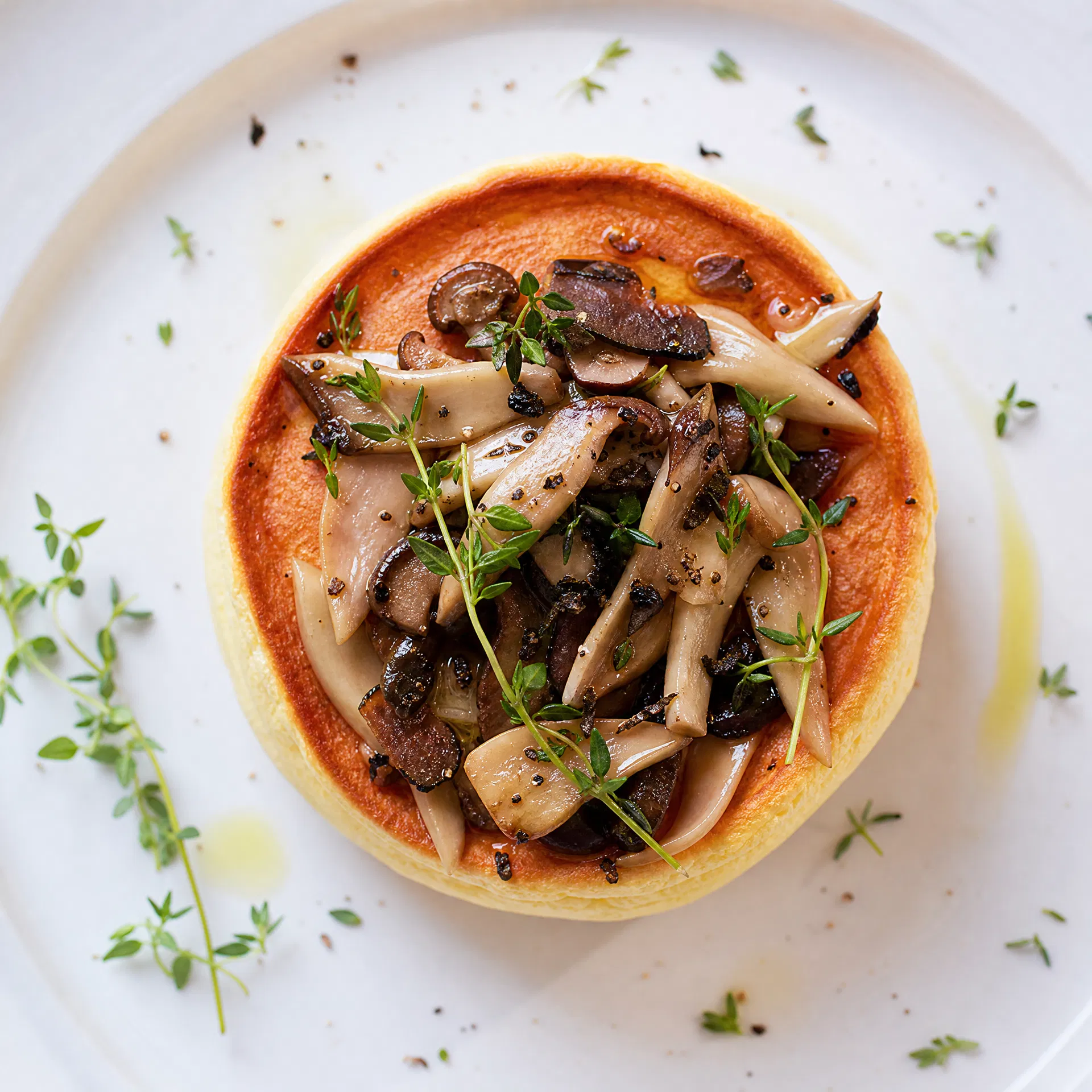 Mushroom & Truffle Soufflé